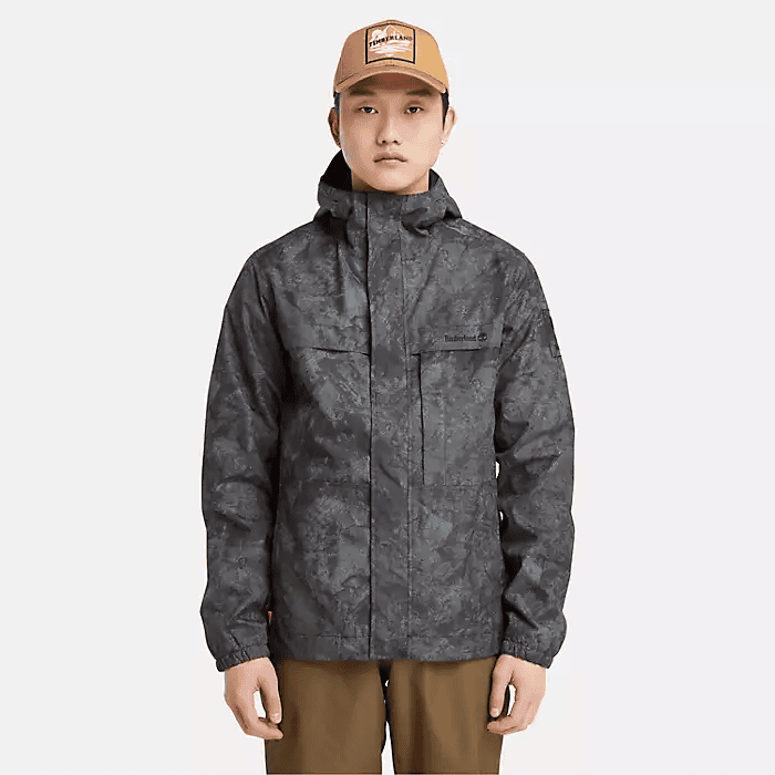 Timberland Men\'s Not So Camo Benton Water Resistant Jacket